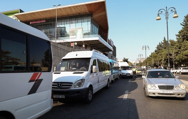 Qanunsuz sərnişin daşımalarına qarşı reyd keçirilib