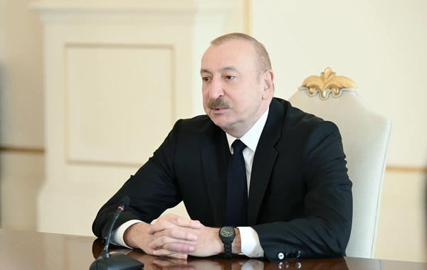 İlham Əliyev Avropa çempionatında komanda hesabında çempion olan güləşçiləri qəbul edib