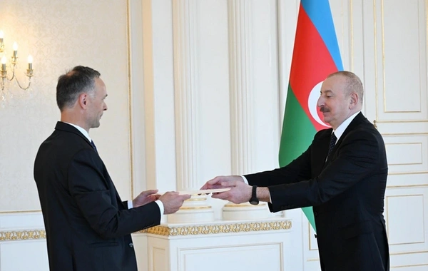 Президент Ильхам Алиев принял верительные грамоты новоназначенного посла Литвы в Азербайджане