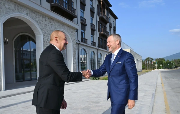 Prezident İlham Əliyevin adından Xankəndidə Slovakiya Prezidentinin şərəfinə rəsmi nahar verilib