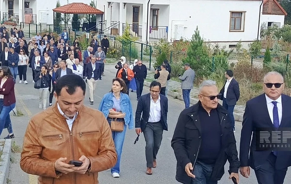 İtkin düşmüş şəxslərlə bağlı beynəlxalq konfransın iştirakçılarının Laçına səfərləri başa çatıb