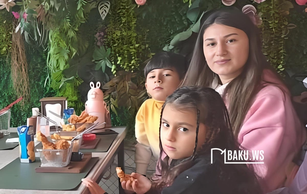 Gecə baş verən yanğında vəfat edən ana və azyaşlı övladlarının FOTOLARI