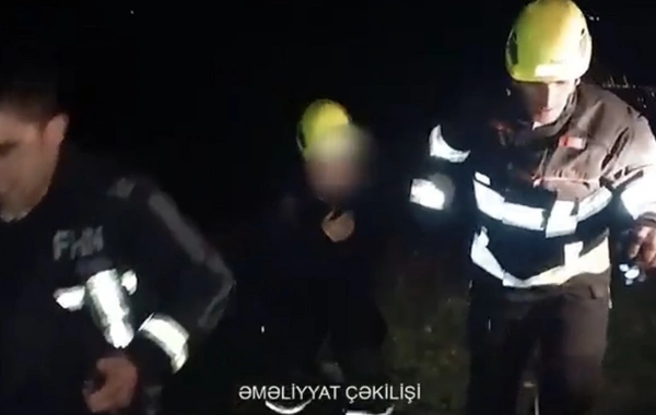 FHN: Şəkidə dağlıq ərazidə köməksiz vəziyyətdə qalan şəxslər xilas edilib