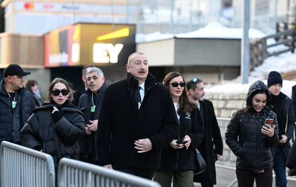 İlham Əliyev Ümumdünya İqtisadi Forumu çərçivəsində panel iclasda iştirak edib