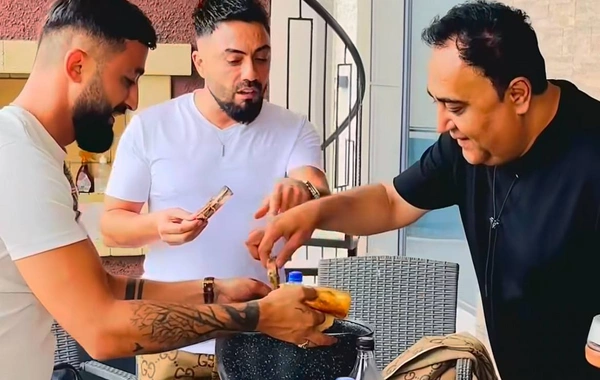 Məşhurlar Elgiz Əkbərin bağ evində yığışdılar