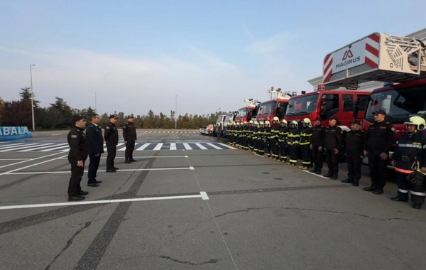 FHN Qəbələ aeroportunda təlim keçirib