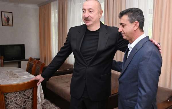 Prezident İlham Əliyev Xocalı rayonunun Badara kəndində olub