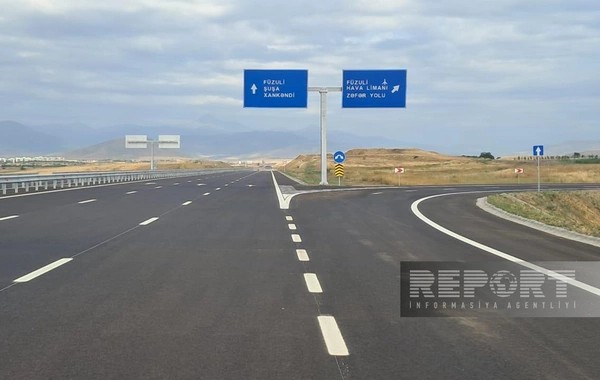 Əhmədbəyli-Füzuli-Şuşa avtomobil yolu layihəsi Beynəlxalq Yol Federasiyasının mükafatına layiq görülüb