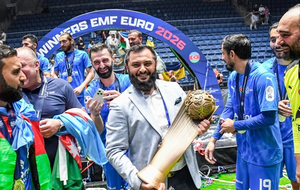 Azərbaycanın minifutbol millisi ikinci dəfə Avropa çempionu oldu