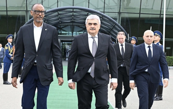 Ruanda Prezidentinin Azərbaycana səfəri başa çatıb