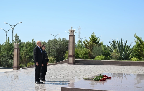 Prezident İlham Əliyev Hərbi Dəniz Qüvvələrində olub