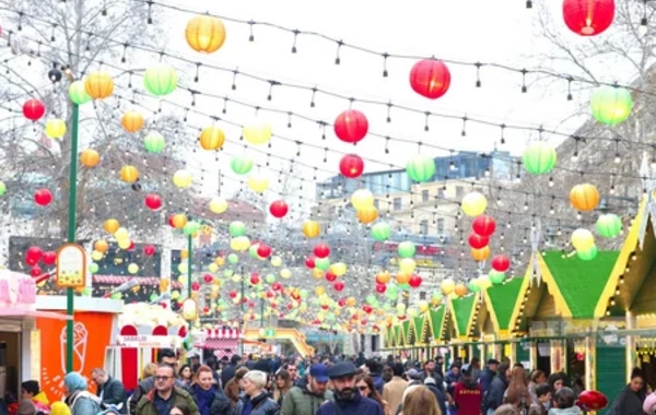 Paytaxt sakinləri Novruz bayramını qeyd edirlər - FOTOLAR