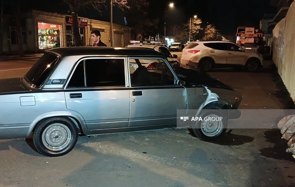 Gəncədə iki avtomobil toqquşub, 4 nəfər xəsarət alıb