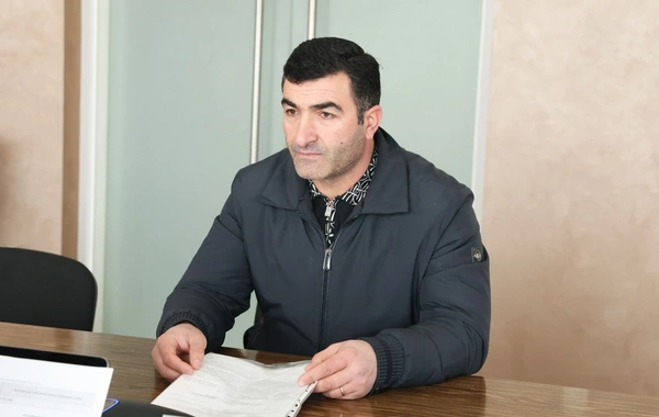 İqtisadiyyat nazirinin I müavini Şəmkirdə vətəndaşları qəbul edib