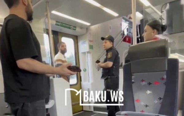 High-speed train Baku-Pirshagi-Sumgayit got stuck en route