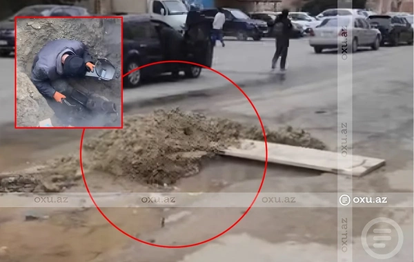 Mehdiabadda günlərdir içməli su kanalizasiyaya axır, məsul qurum isə tapılmır