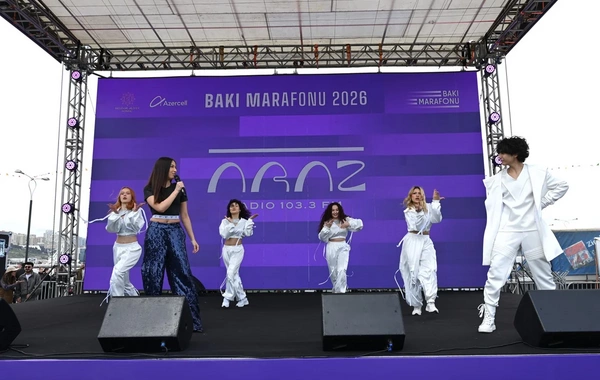 "Bakı Marafonu 2026"nın start və finişində konsert olub