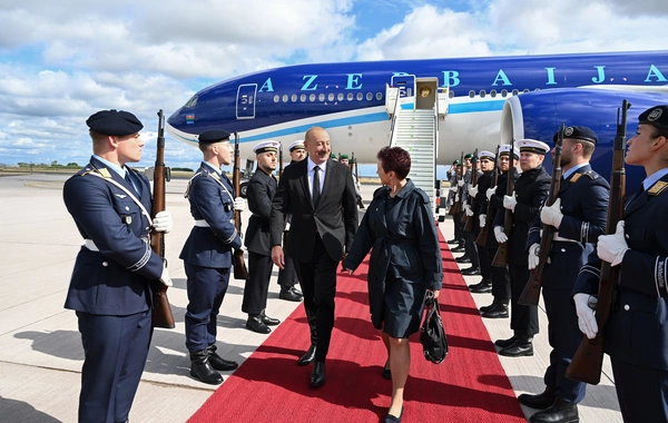 Azərbaycan Prezidenti İlham Əliyev Almaniyaya rəsmi səfərə gedib