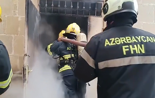 Bakıda internat məktəbinin yataqxanasında yanğın olub