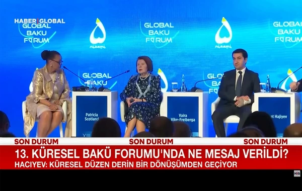 Haber Global Hikmət Hacıyevin XIII Qlobal Bakı Forumunda çıxışına diqqət çəkdi: Dünya nizamı köklü transformasiyaya məruz qalır