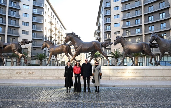 Prezident İlham Əliyev "Bakı Ağ Şəhər"də olub