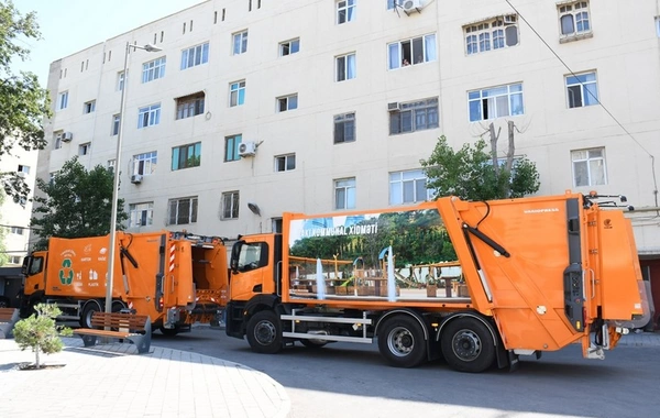 Xəzər rayonunda 400-dən çox zibil konteyner meydançası yaradılıb