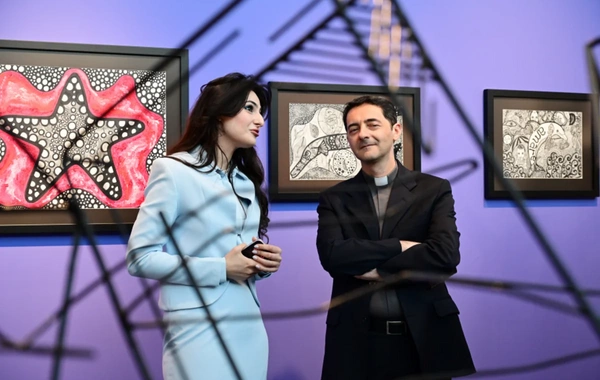 Leyla Aliyeva met with the head of the Vatican Apostolic Library and Vatican Apostolic Archive