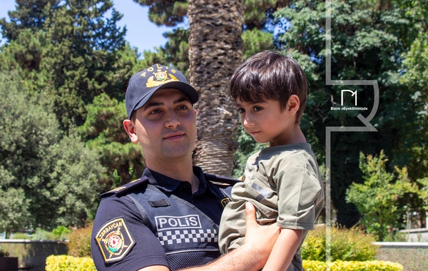 Polis Günündə də post başında – Bakının küçələrindən diqqətçəkən FOTOLAR