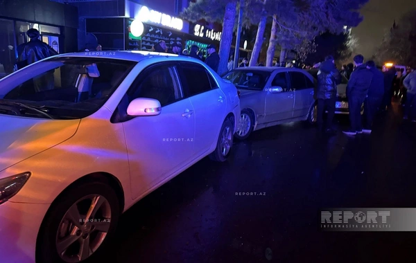 Sumqayıtda zəncirvari QƏZA: Səkkiz maşın toqquşdu