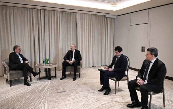 İlham Əliyev Münhendə Bundestaqın xarici siyasət komitəsinin sədri ilə görüşüb