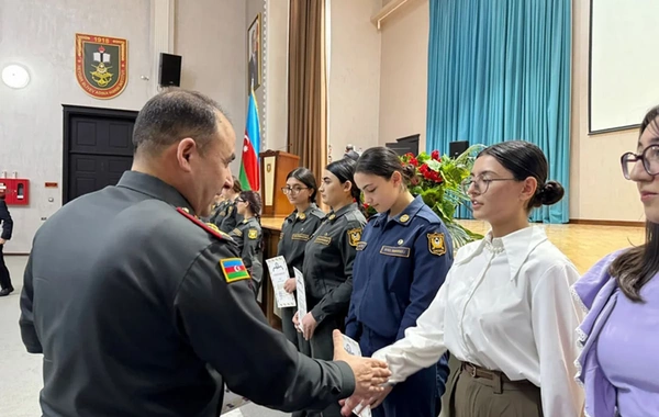 Azərbaycan Ordusunda Beynəlxalq Qadınlar Günü ilə bağlı tədbirlər keçirilib