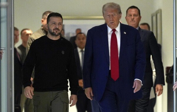 Tramp və Zelenski Haaqada görüşdülər