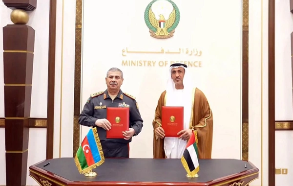 Azərbaycan və BƏƏ arasında hərbi əməkdaşlığın inkişaf perspektivləri müzakirə edilib