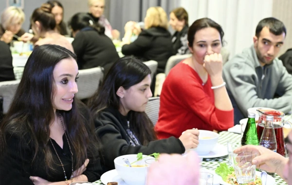 Leyla Əliyeva Qubada iftar məclisində iştirak edib