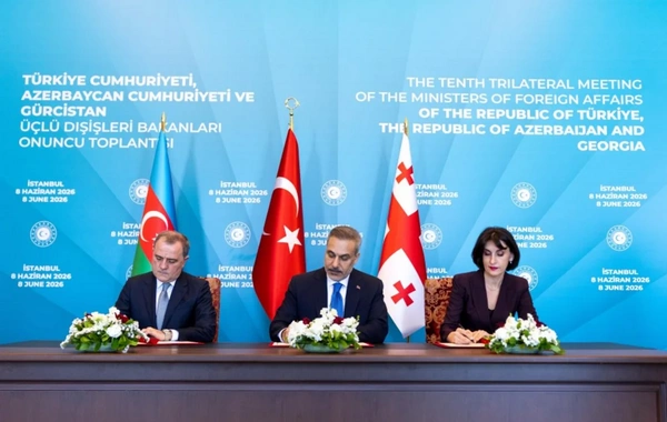 Foreign Ministers of Turkey, Azerbaijan and Georgia signed the Istanbul Declaration