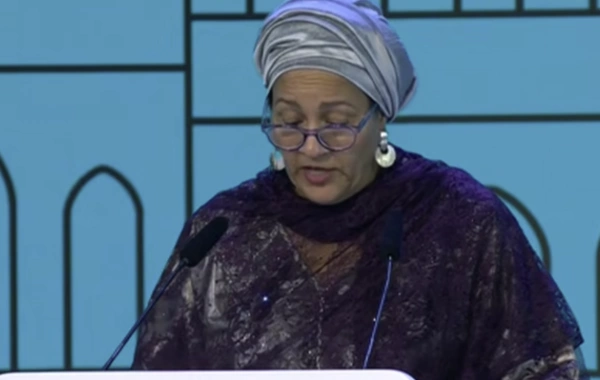 Amina Mohammed: Azərbaycan urbanizm mövzusunu qlobal gündəmə çıxarıb
