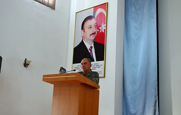 Hərbi hüquqşünaslarla təlim-metodiki toplanış keçirilib