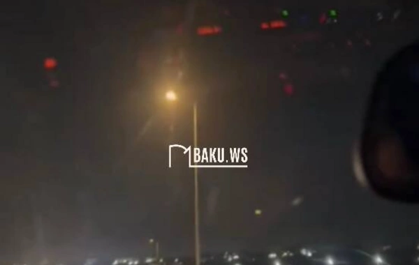 Masazır yolunda sürücüləri çaşdıran işıqlar