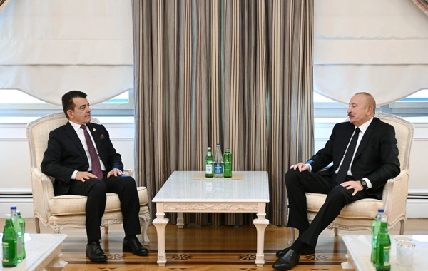 İlham Əliyev ICESCO-nun Baş direktorunu qəbul edib