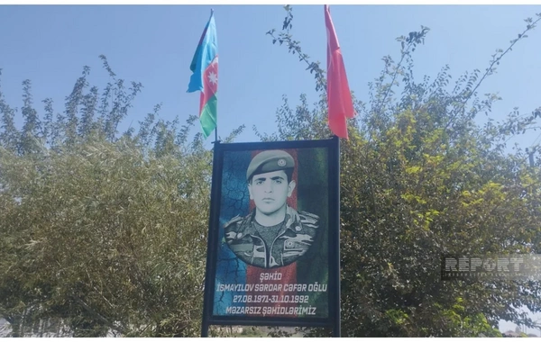 Neftçalada I Qarabağ müharibəsinin itkin-şəhidi Sərdar İsmayılovla vida mərasimi keçirilib