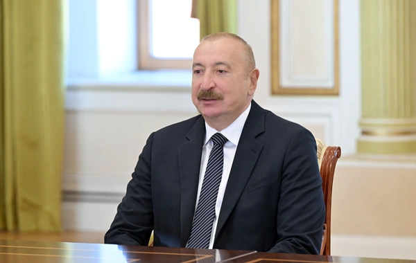 Azərbaycan Prezidenti İlham Əliyev Niderlandın xarici işlər nazirini qəbul edib