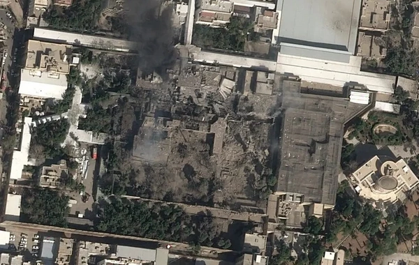 Satellite images have confirmed the complete destruction of Ayatollah Khamenei's residence in Iran