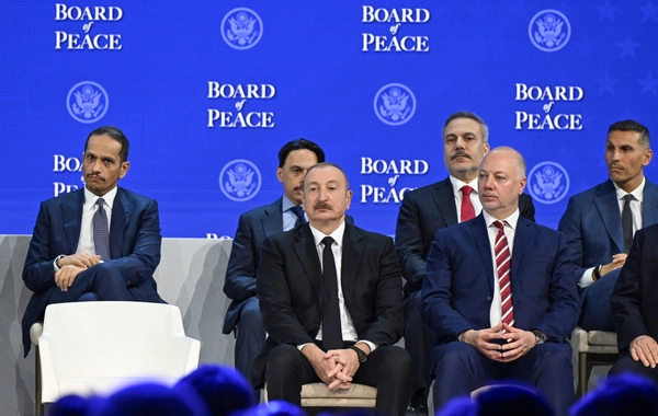 ABŞ Prezidenti Donald Trampın təşəbbüsü ilə yaradılan Sülh Şurası təsis edilib