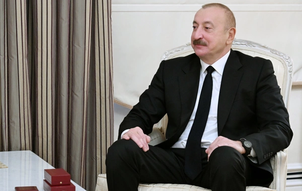 President Ilham Aliyev presented the "Istiglal" order to Yagub Eyubov