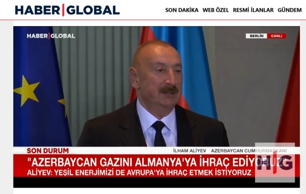 İlham Əliyevin Almaniyaya səfəri Türkiyə mediasının diqqət mərkəzindədir
