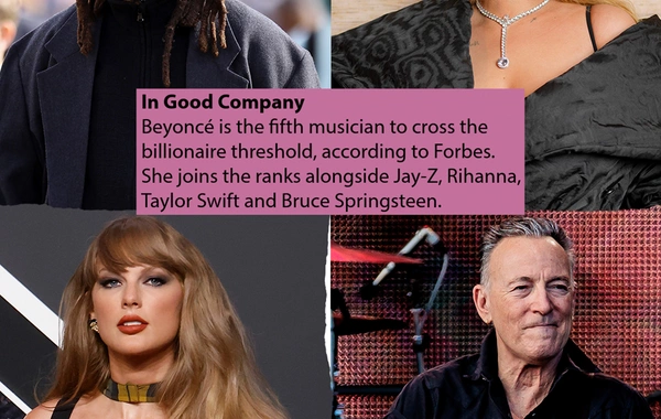 Beyons rəsmi şəkildə milyarder oldu