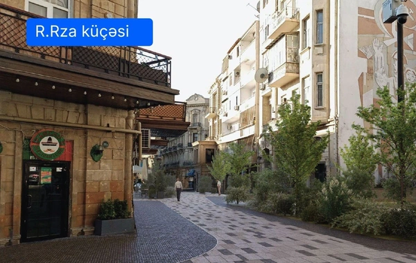 Bakının mərkəzində daha 5 küçə piyadalaşdırılır