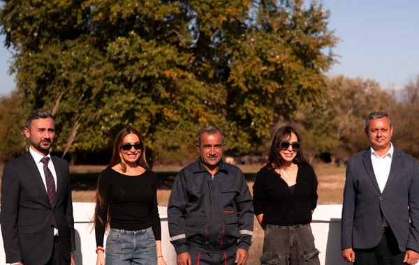 Leyla Əliyeva və Arzu Əliyeva Qaxda Axar-Baxar Milli Parkının açılış mərasimində iştirak ediblər Leyla Əliyeva və Arzu Əliyeva Qaxda Axar-Baxar Milli Parkının açılış mərasimində iştirak ediblər