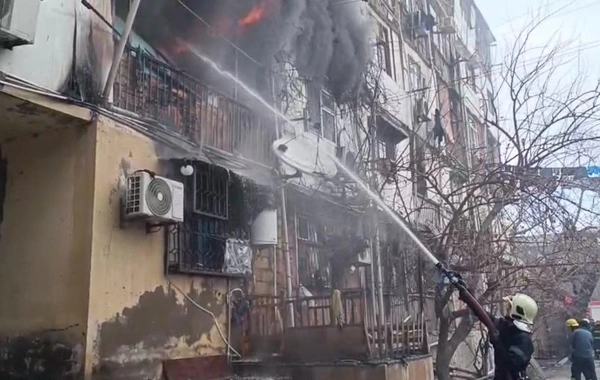 Dərnəgüldə yaşayış binasında YANĞIN SÖNDÜRÜLDÜ