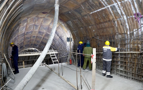 Bakı metrosu xətlərin ayrılması üçün 200 metrlik tunelin inşasına hazırlaşır